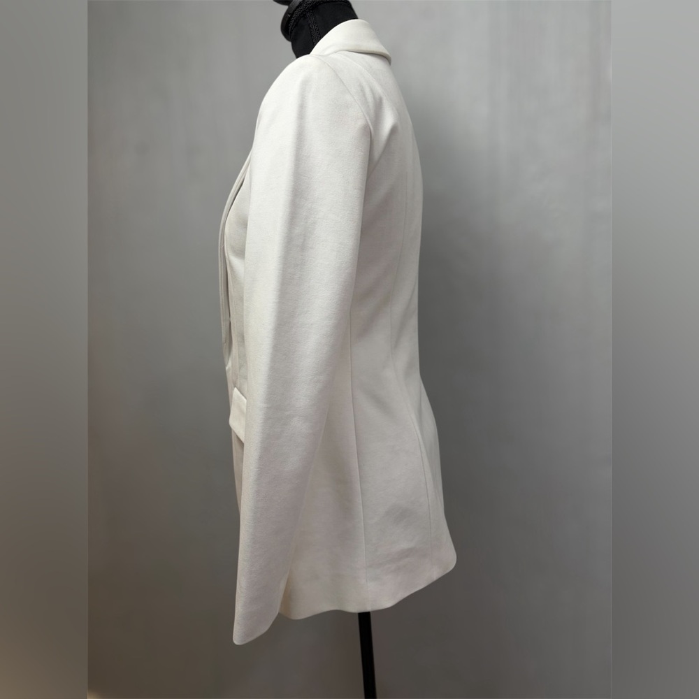 NWT✨Express White Blazer Columnist Open Front Boyfriend Size XS - Picture 9 of 9